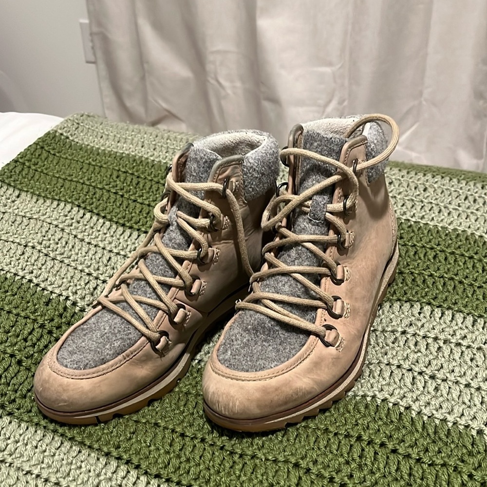 Sorel Lace Up Boots